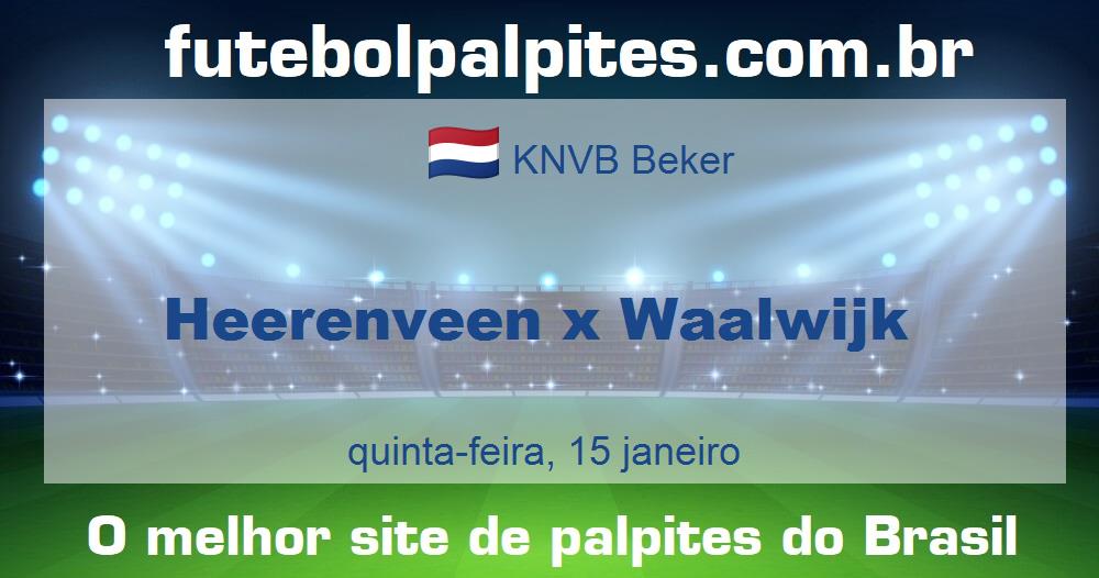 Heerenveen x Waalwijk