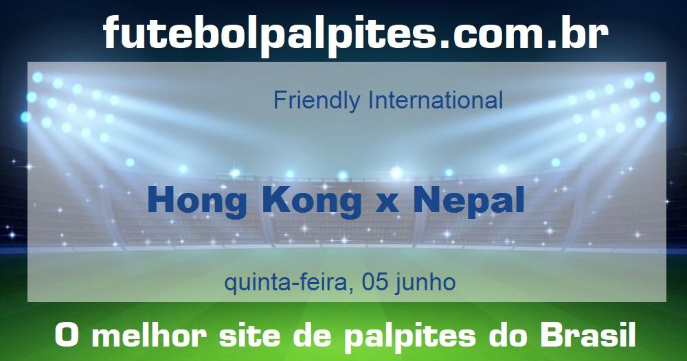 Hong Kong x Nepal Hong Kong x Nepal