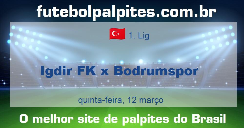 Igdir FK x Bodrumspor