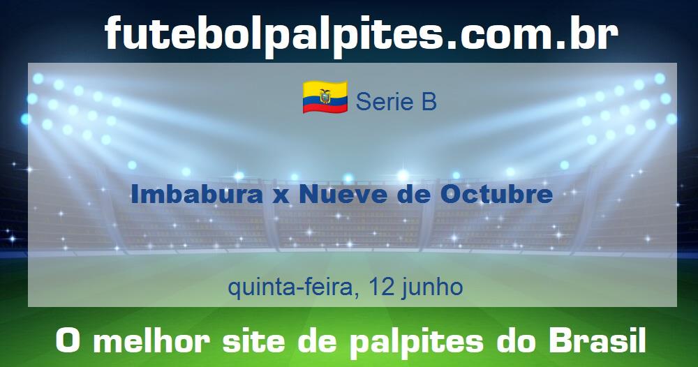 Imbabura x Nueve de Octubre Imbabura x Nueve de Octubre