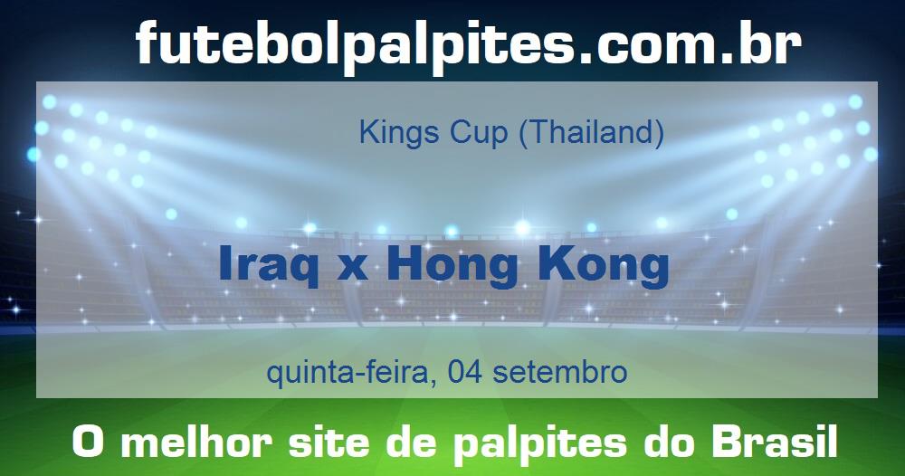Iraq x Hong Kong Iraq x Hong Kong