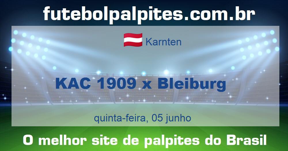 KAC 1909 x Bleiburg KAC 1909 x Bleiburg