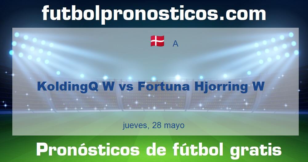 KoldingQ W vs Fortuna Hjorring W
