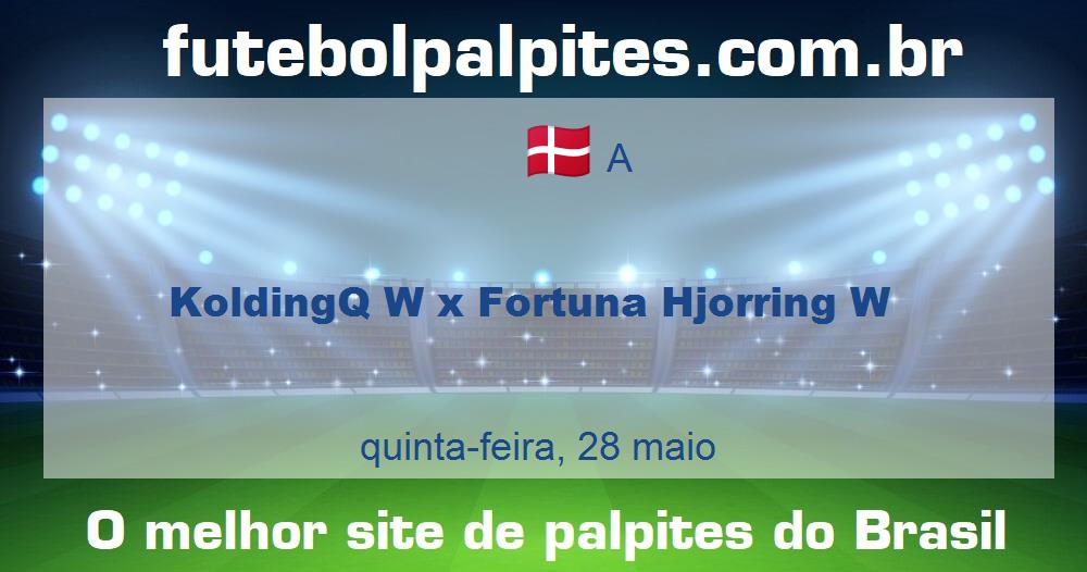 KoldingQ W x Fortuna Hjorring W KoldingQ W x Fortuna Hjorring W