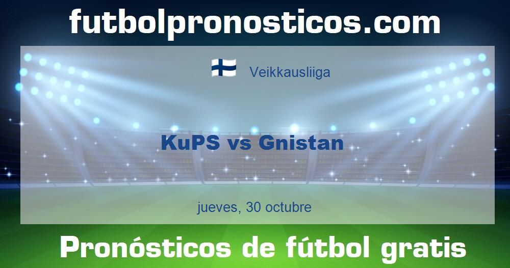 KuPS vs Gnistan KuPS vs Gnistan