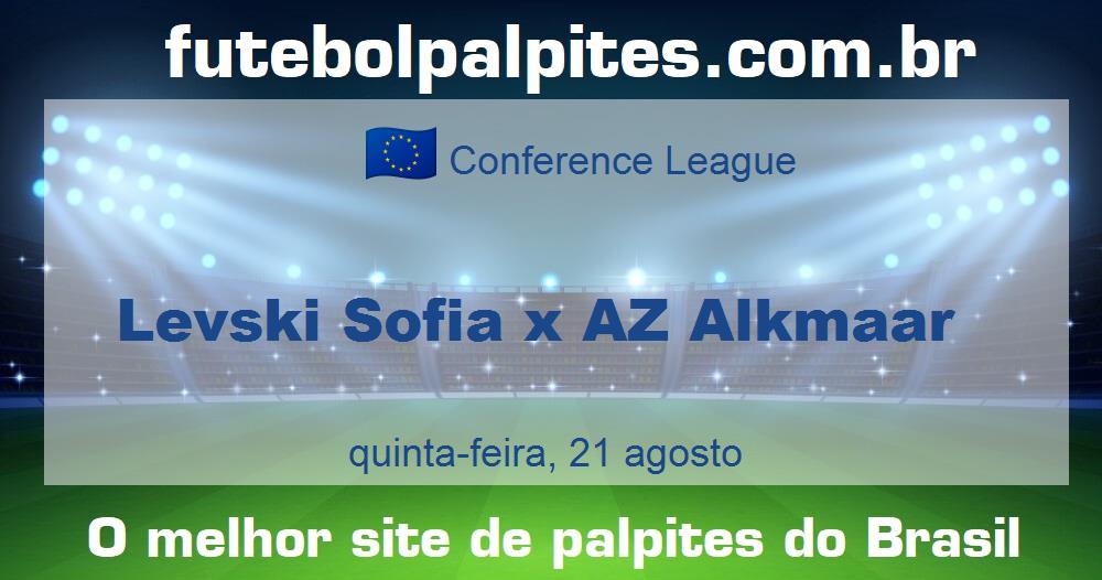 Levski Sofia x AZ Alkmaar