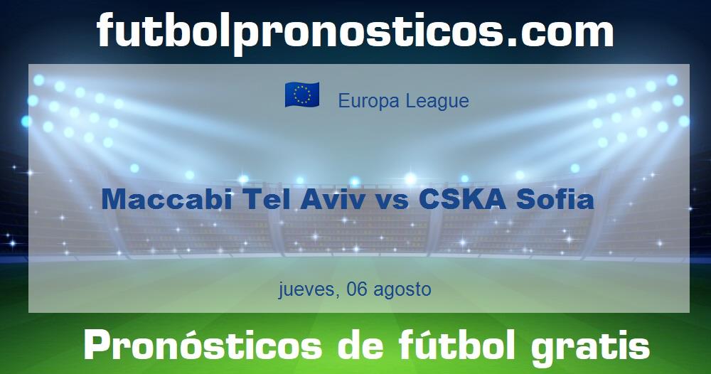 Maccabi Tel Aviv vs CSKA Sofia Maccabi Tel Aviv vs CSKA Sofia