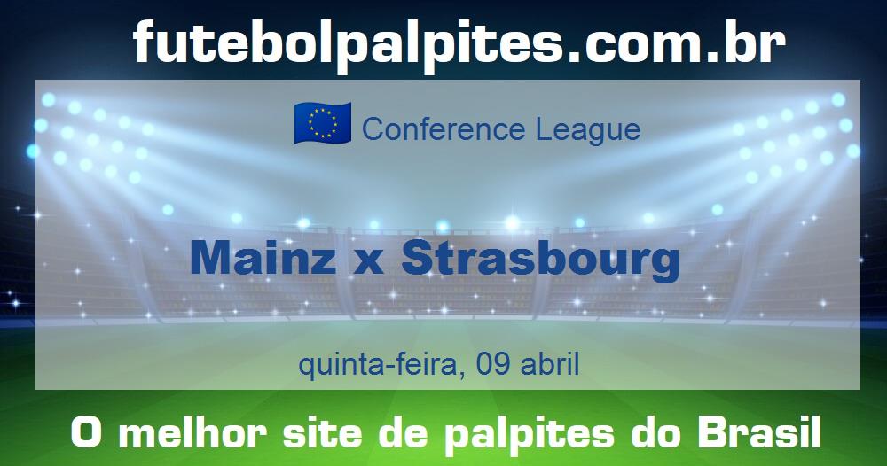 Mainz x Strasbourg Mainz x Strasbourg