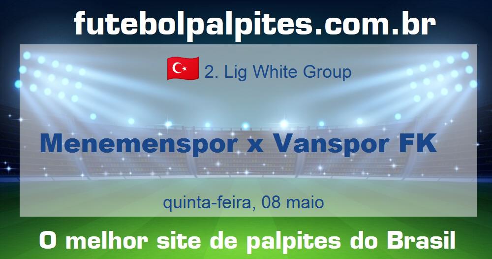 Menemenspor x Vanspor FK Menemenspor x Vanspor FK