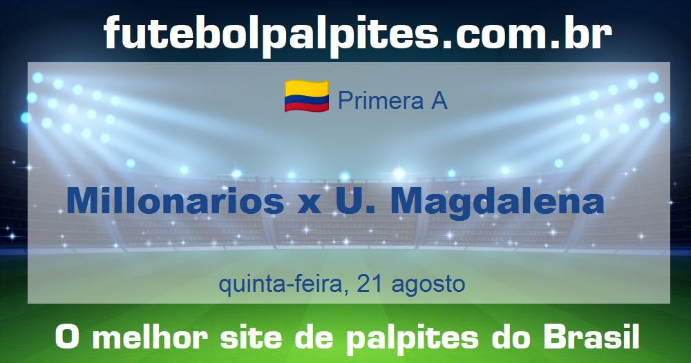 Millonarios x U. Magdalena