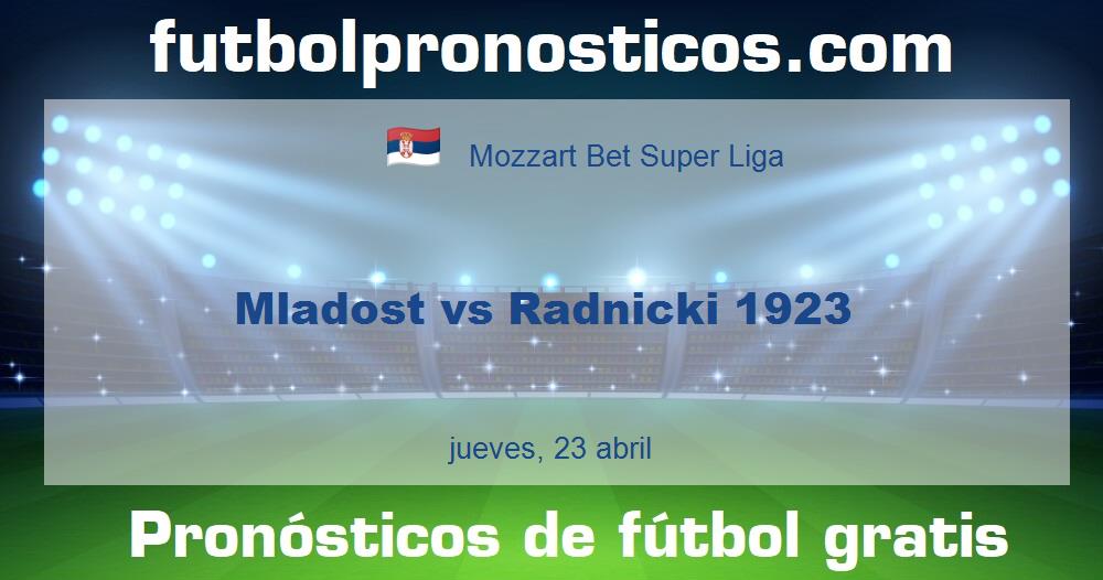 Mladost vs Radnicki 1923