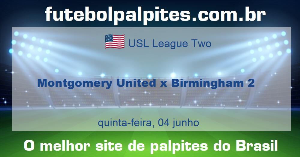 Montgomery United x Birmingham 2 Montgomery United x Birmingham 2