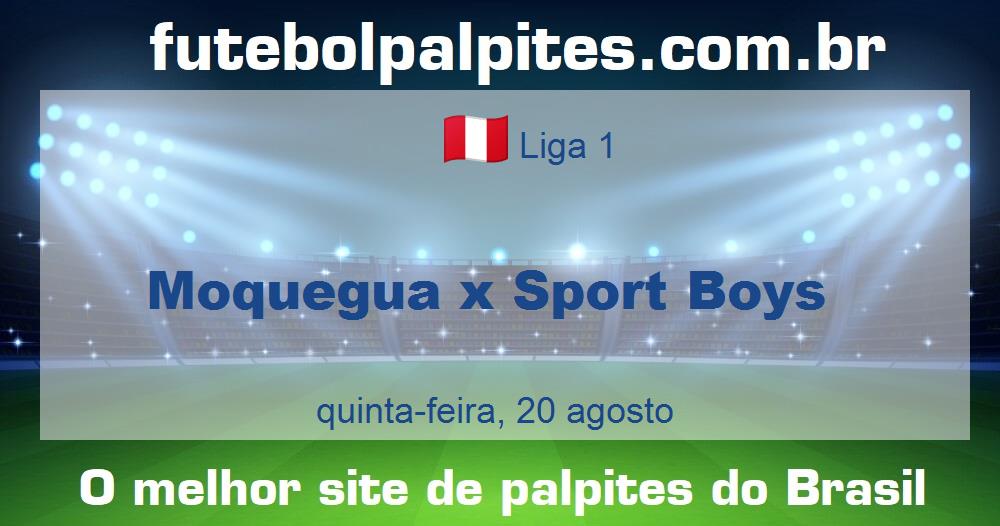 Moquegua x Sport Boys Moquegua x Sport Boys