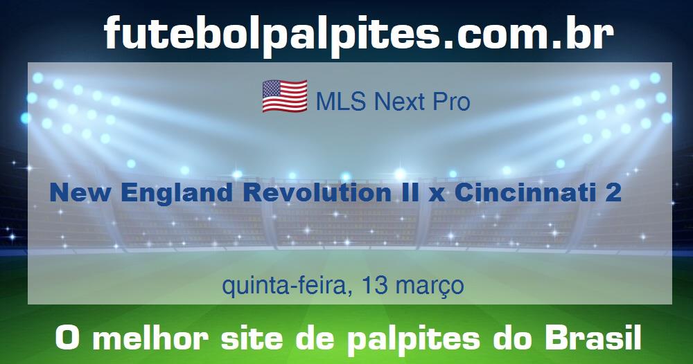 New England Revolution II x Cincinnati 2