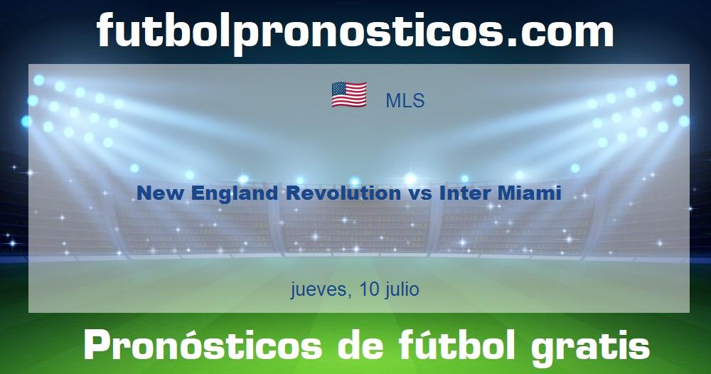 New England Revolution vs Inter Miami New England Revolution vs Inter Miami