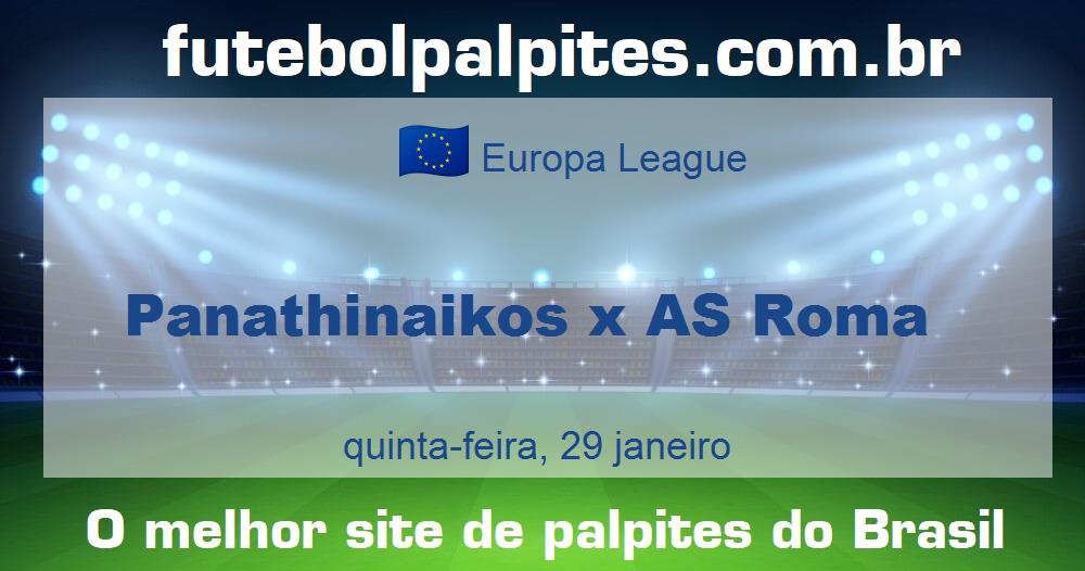 Panathinaikos x AS Roma