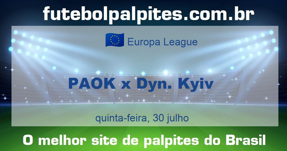 PAOK x Dyn. Kyiv