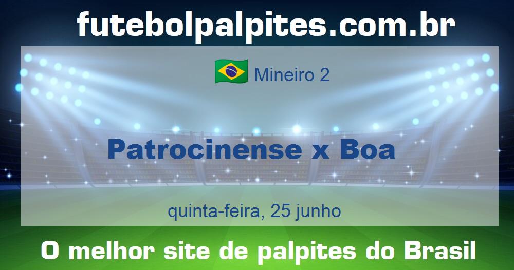Patrocinense x Boa Patrocinense x Boa