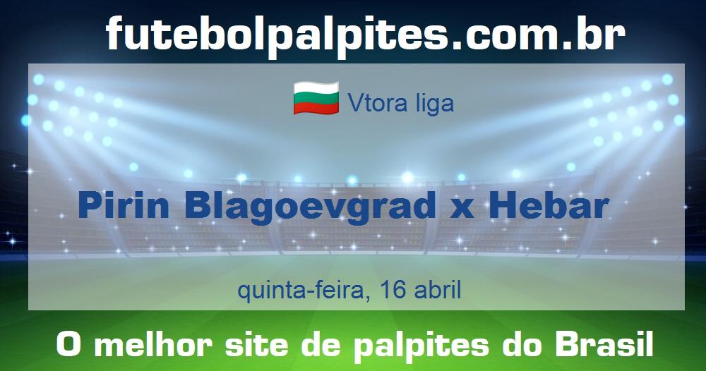 Pirin Blagoevgrad x Hebar