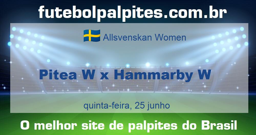 Pitea W x Hammarby W Pitea W x Hammarby W
