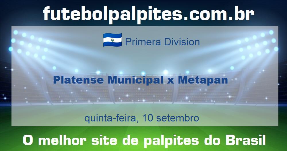 Platense Municipal x Metapan Platense Municipal x Metapan