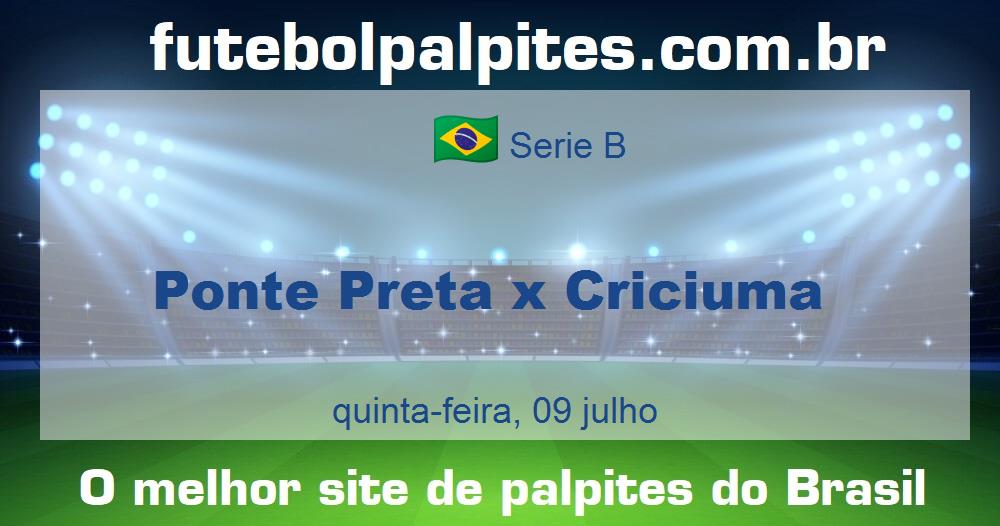Ponte Preta x Criciuma Ponte Preta x Criciuma