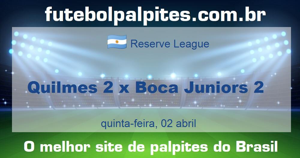 Quilmes 2 x Boca Juniors 2