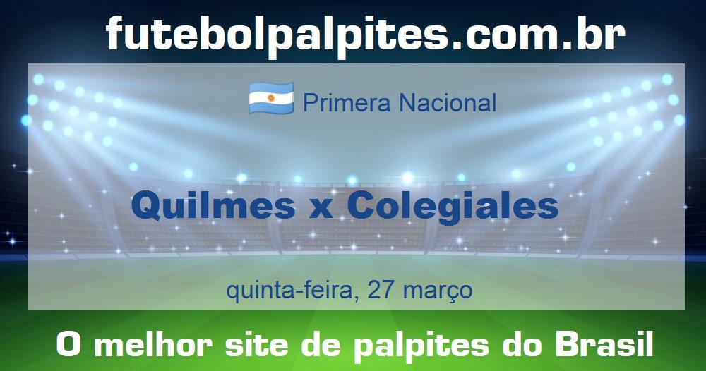 Quilmes x Colegiales