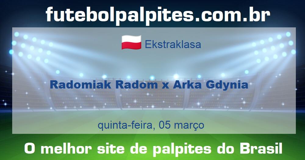 Radomiak Radom x Arka Gdynia Radomiak Radom x Arka Gdynia