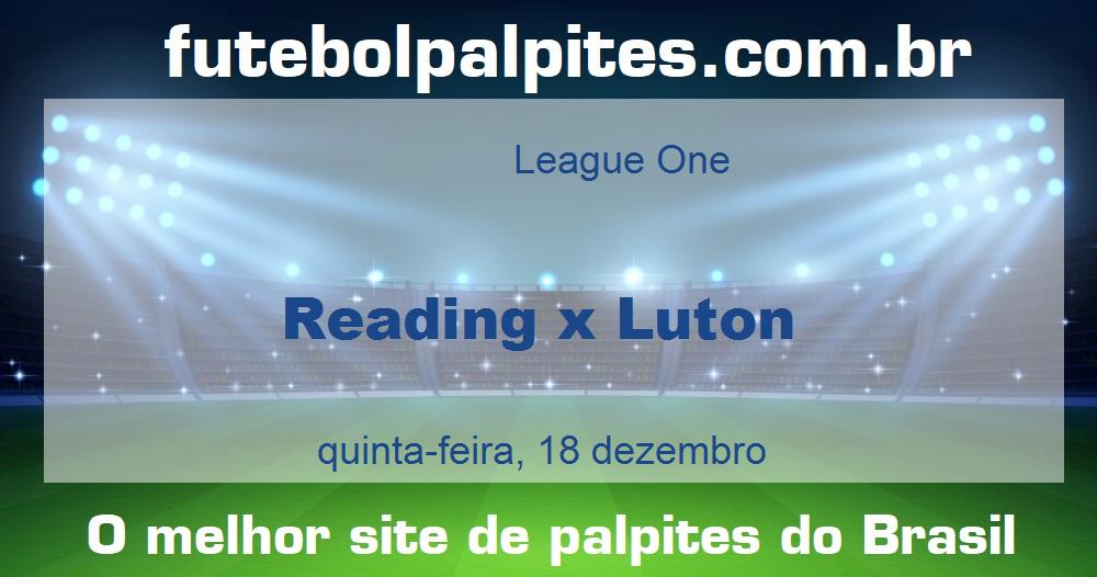 Reading x Luton