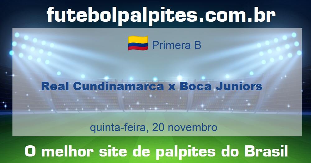 Real Cundinamarca x Boca Juniors Real Cundinamarca x Boca Juniors