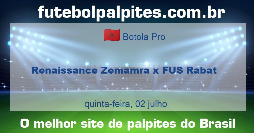 Renaissance Zemamra x FUS Rabat Renaissance Zemamra x FUS Rabat
