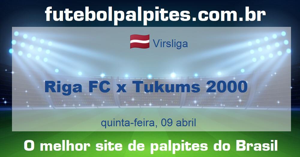 Riga FC x Tukums 2000 Riga FC x Tukums 2000