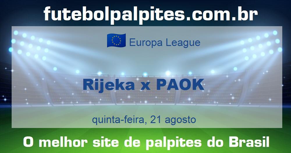 Rijeka x PAOK
