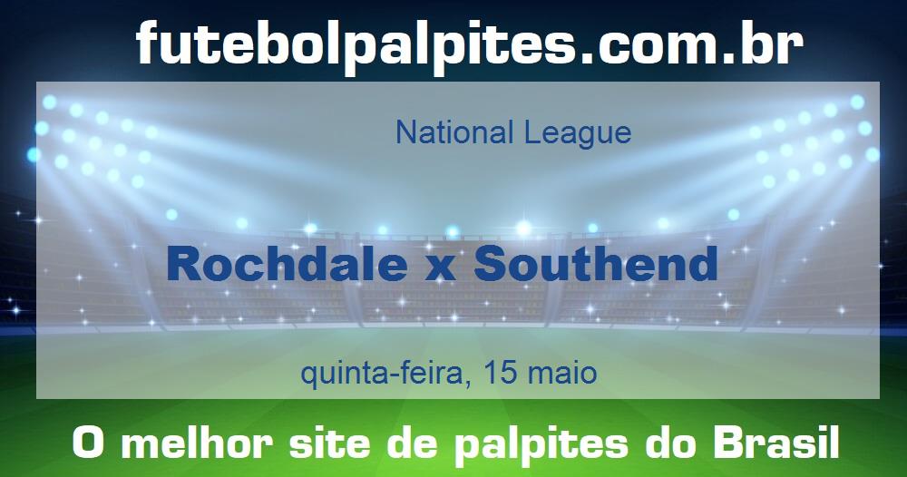 Rochdale x Southend Rochdale x Southend