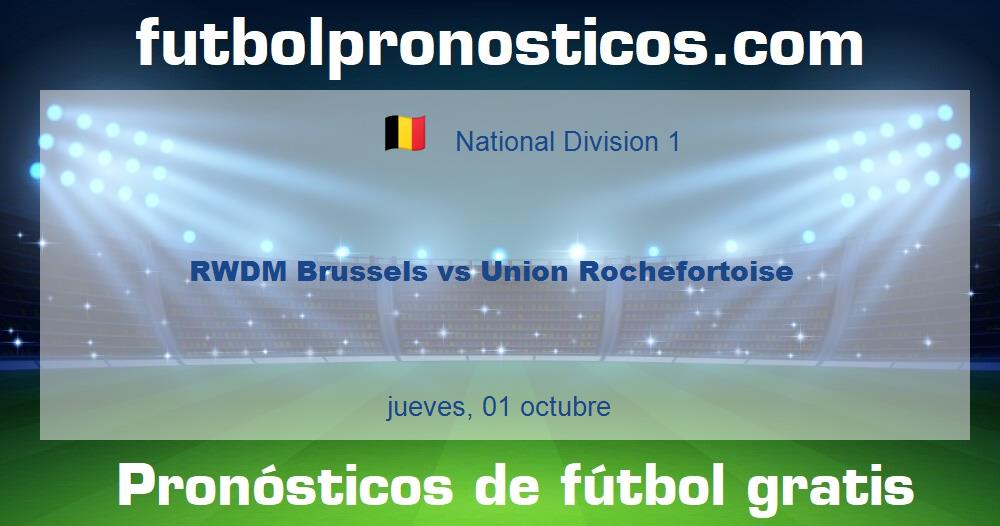 RWDM Brussels vs Union Rochefortoise RWDM Brussels vs Union Rochefortoise