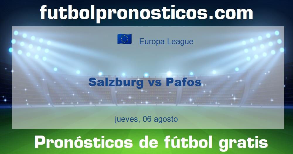 Salzburg vs Pafos Salzburg vs Pafos