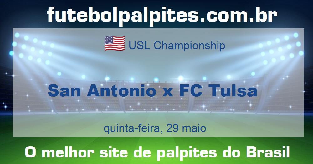 San Antonio x FC Tulsa San Antonio x FC Tulsa