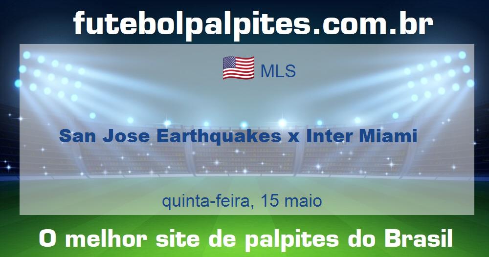 San Jose Earthquakes x Inter Miami San Jose Earthquakes x Inter Miami