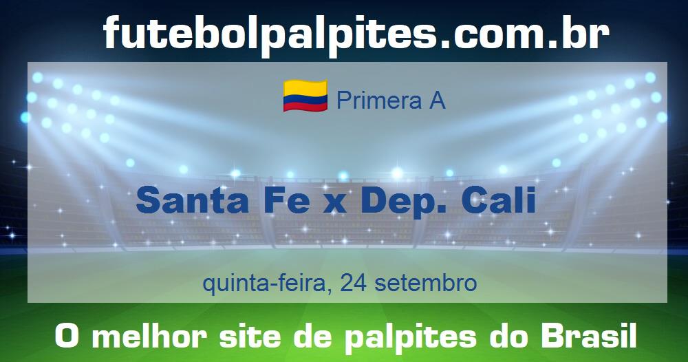 Santa Fe x Dep. Cali