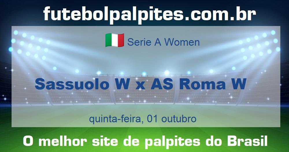 Sassuolo W x AS Roma W Sassuolo W x AS Roma W
