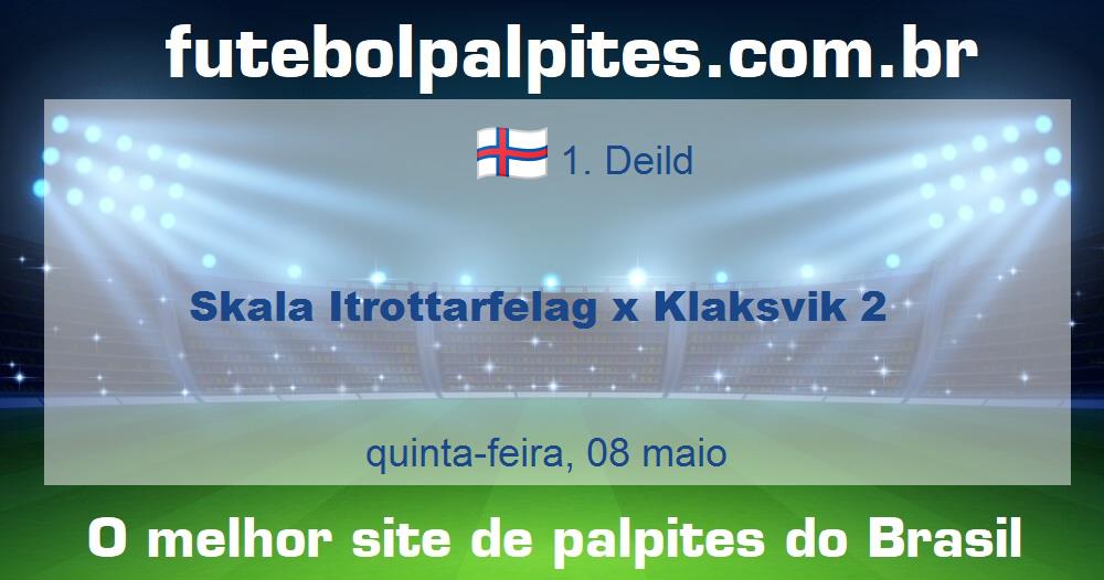 Skala Itrottarfelag x Klaksvik 2 Skala Itrottarfelag x Klaksvik 2