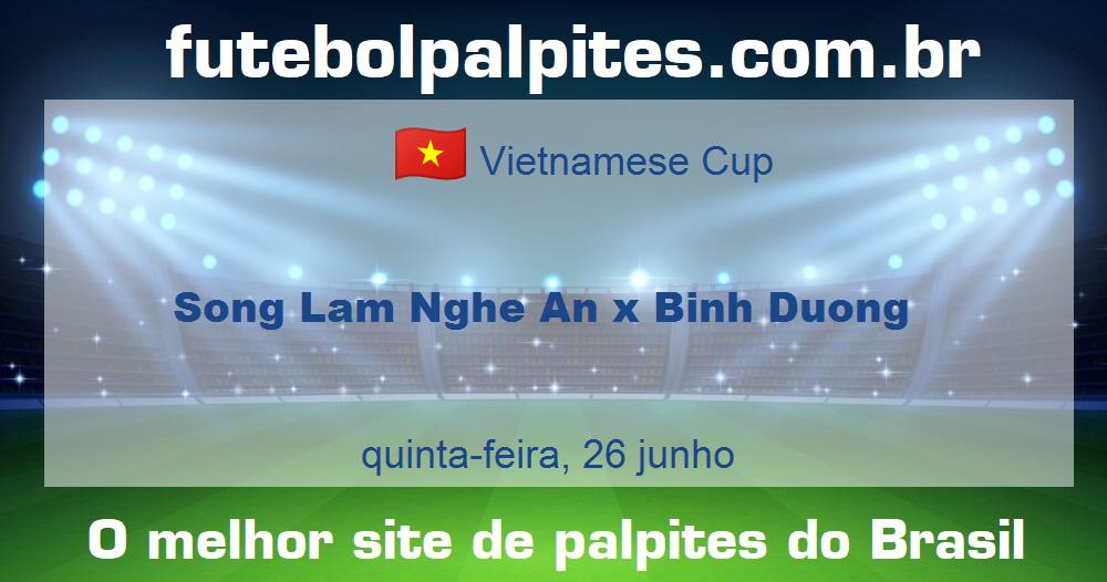Song Lam Nghe An x Binh Duong Song Lam Nghe An x Binh Duong