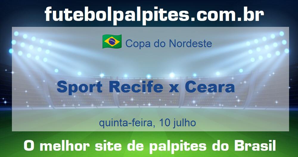 Sport Recife x Ceara Sport Recife x Ceara