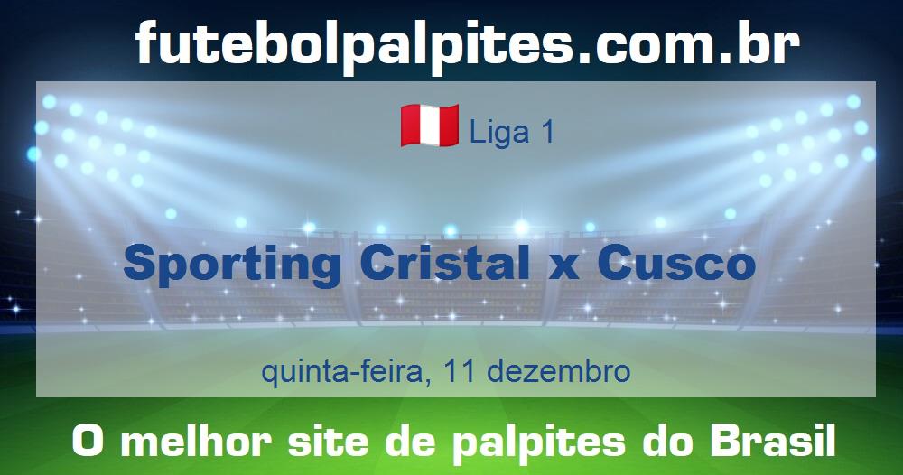 Sporting Cristal x Cusco Sporting Cristal x Cusco