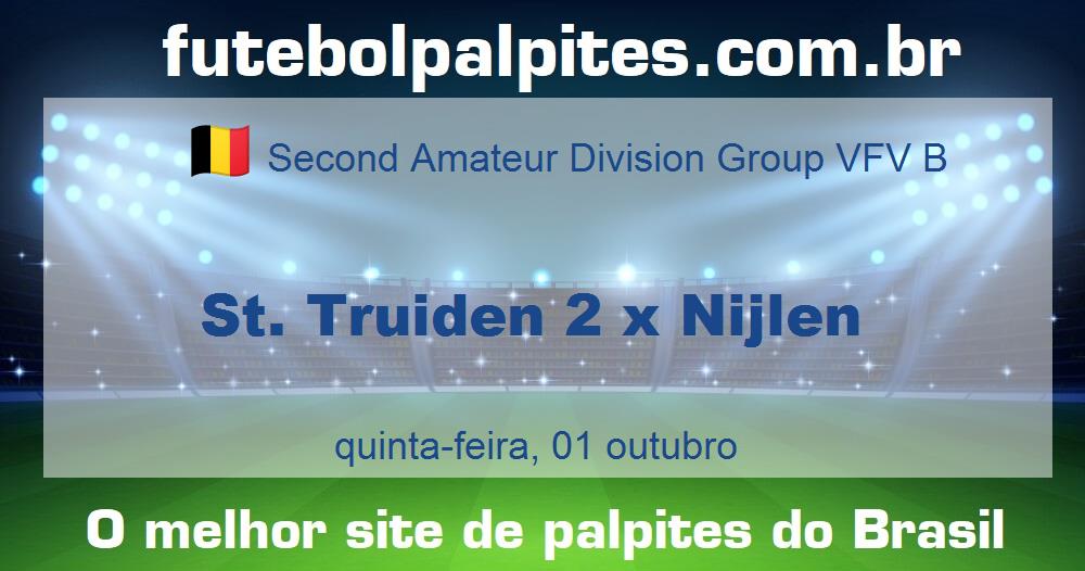 St. Truiden 2 x Nijlen St. Truiden 2 x Nijlen