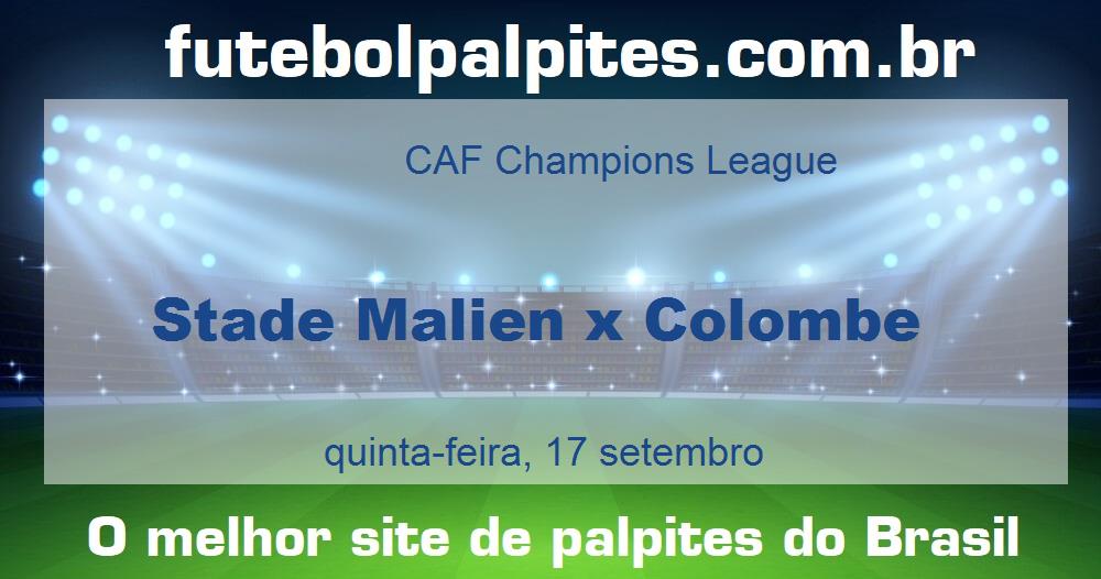 Stade Malien x Colombe Stade Malien x Colombe