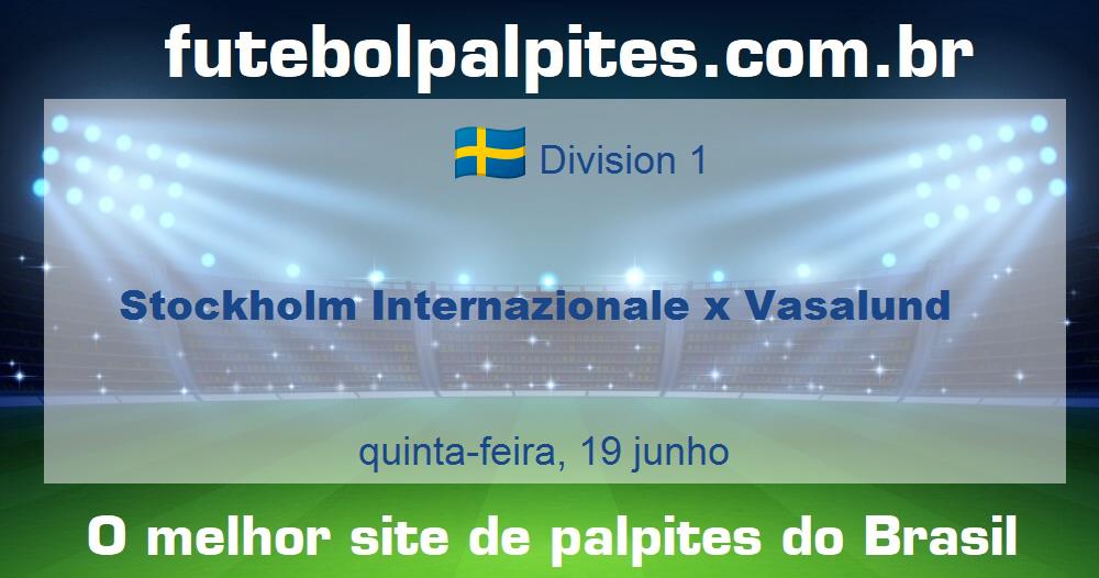 Stockholm Internazionale x Vasalund Stockholm Internazionale x Vasalund