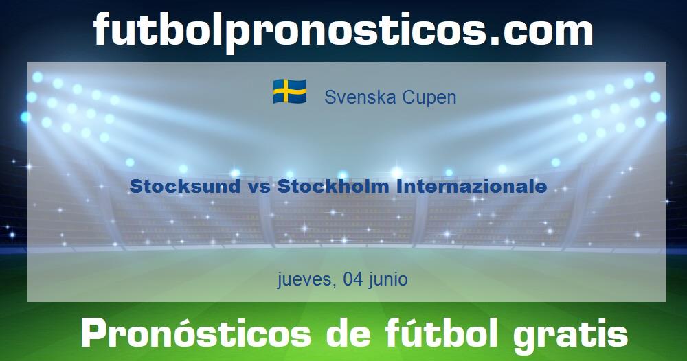 Stocksund vs Stockholm Internazionale Stocksund vs Stockholm Internazionale