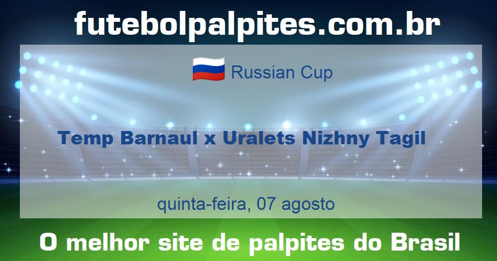 Temp Barnaul x Uralets Nizhny Tagil